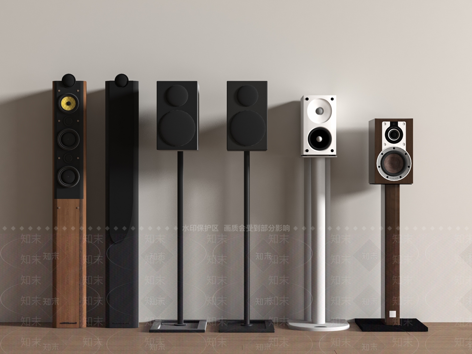 音响SU模型下载【ID:1180376788】