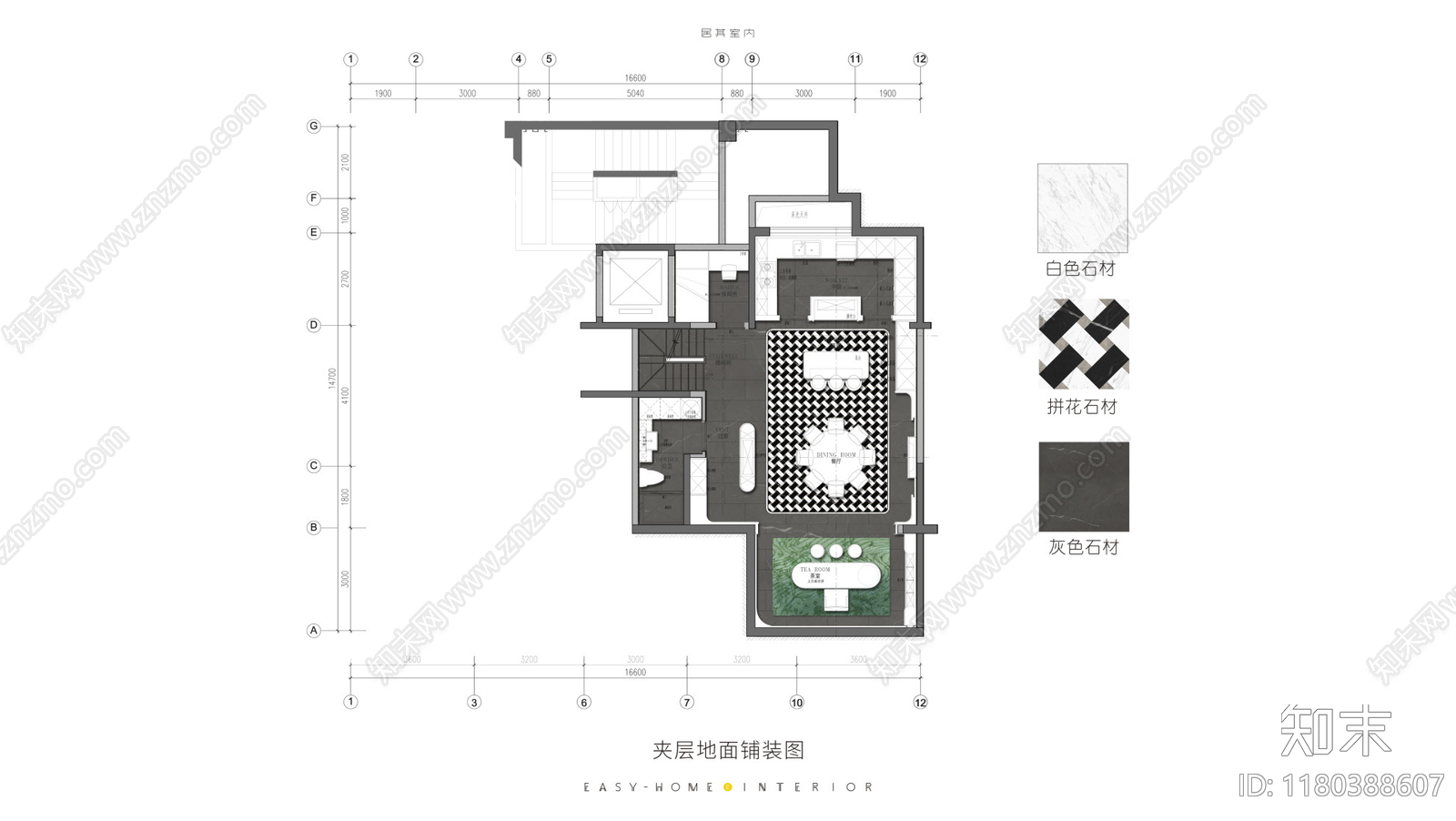 别墅施工图下载【ID:1180388607】