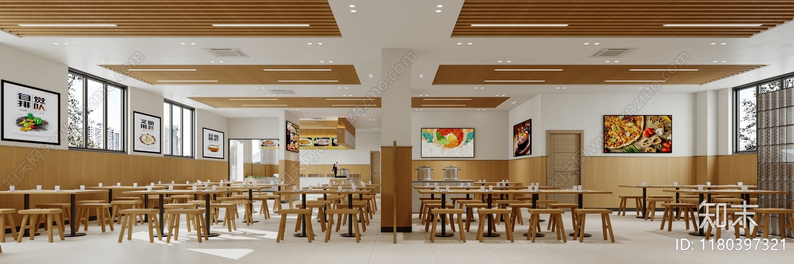 快餐店3D模型下载【ID:1180397321】