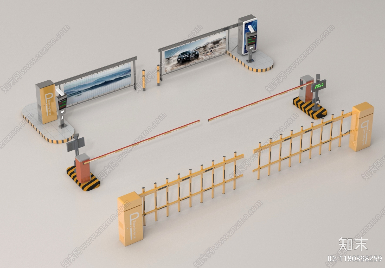 公用器材3D模型下载【ID:1180398259】