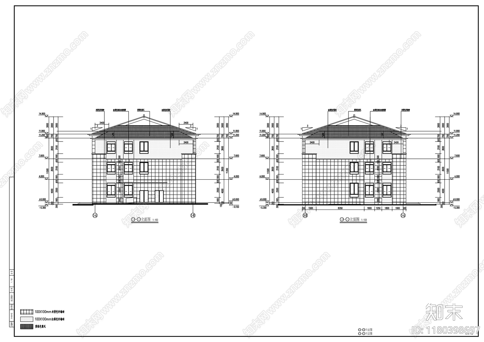 现代新中式其他建筑施工图下载【ID:1180398697】