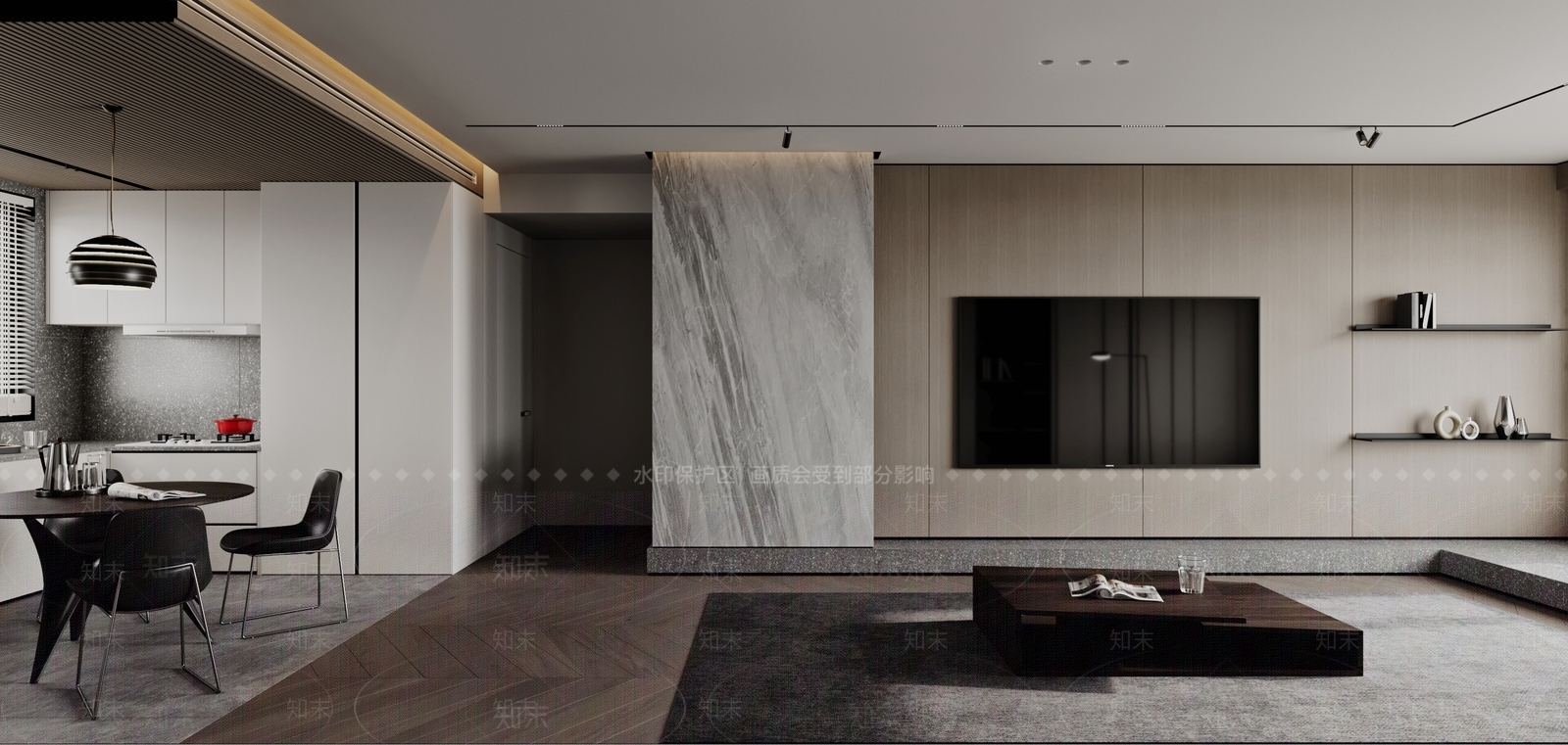 现代雕花3D模型下载【ID:1180400682】