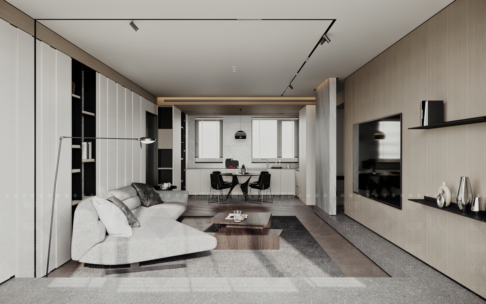 现代雕花3D模型下载【ID:1180400682】