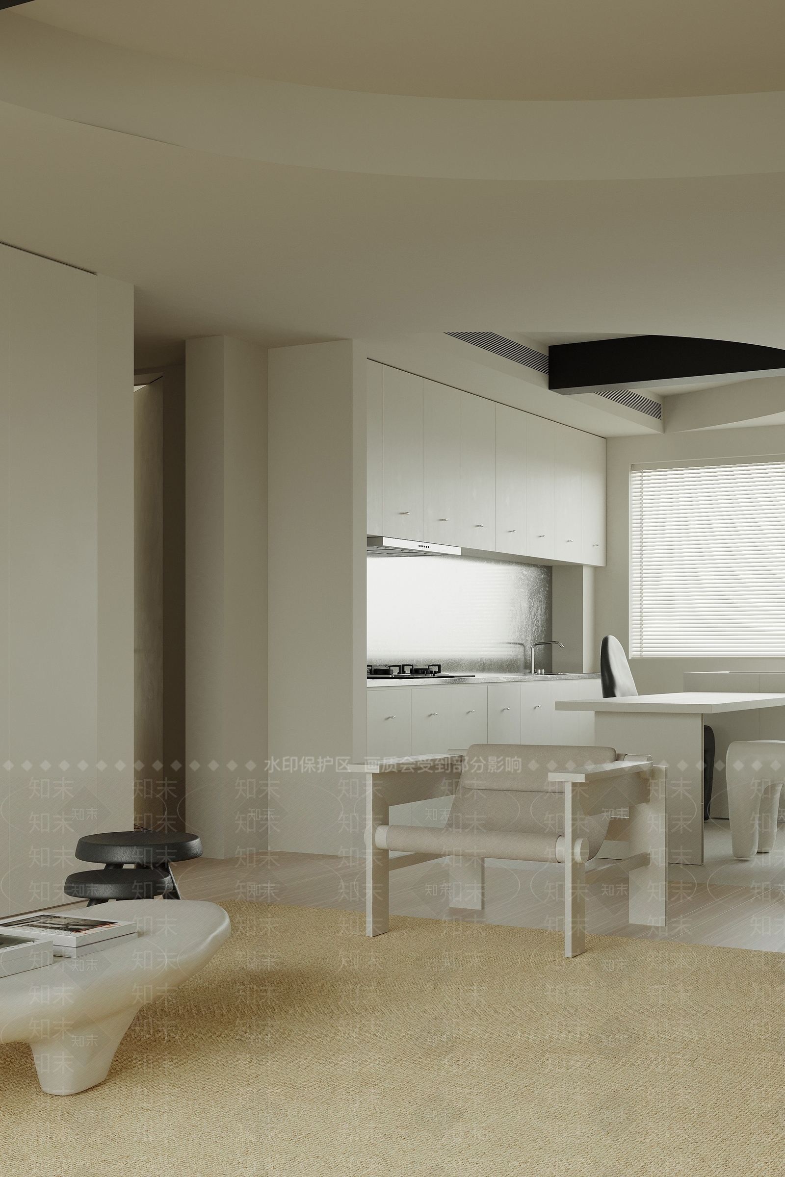 现代雕花3D模型下载【ID:1180400807】