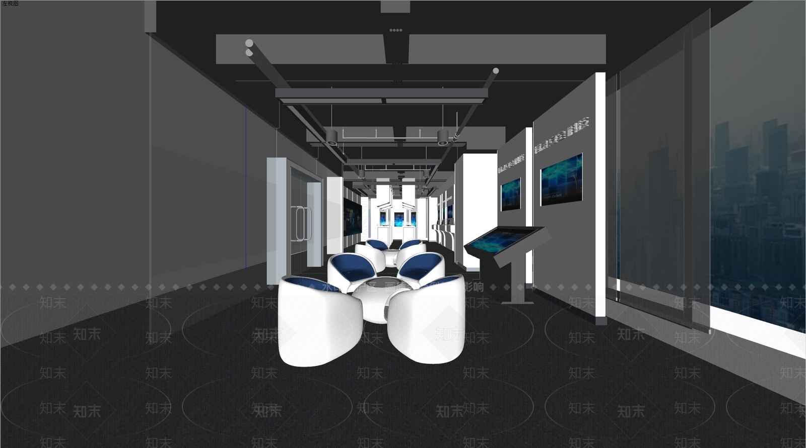 现代其他文化空间SU模型下载【ID:1180408478】