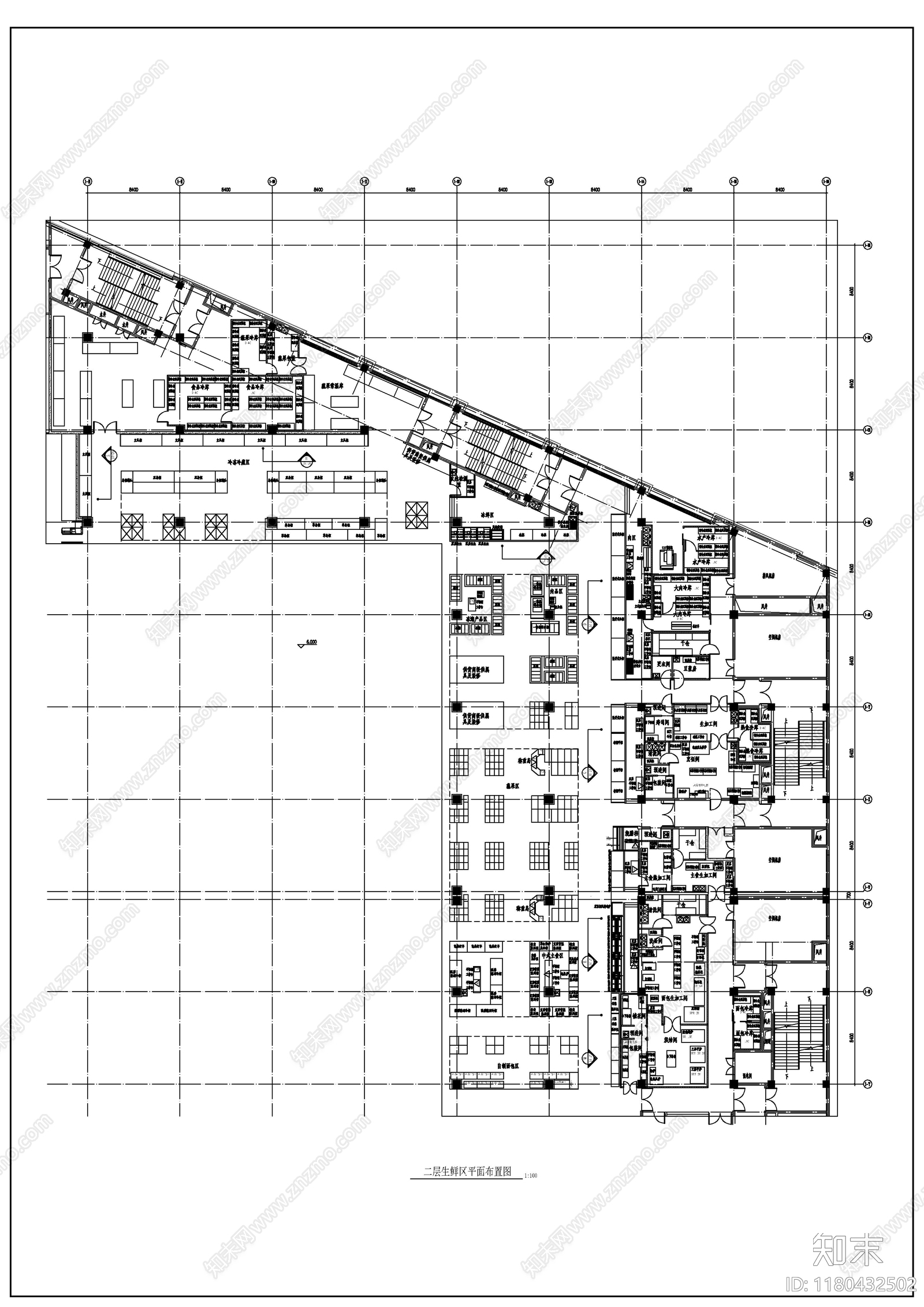 建筑平面图施工图下载【ID:1180432502】