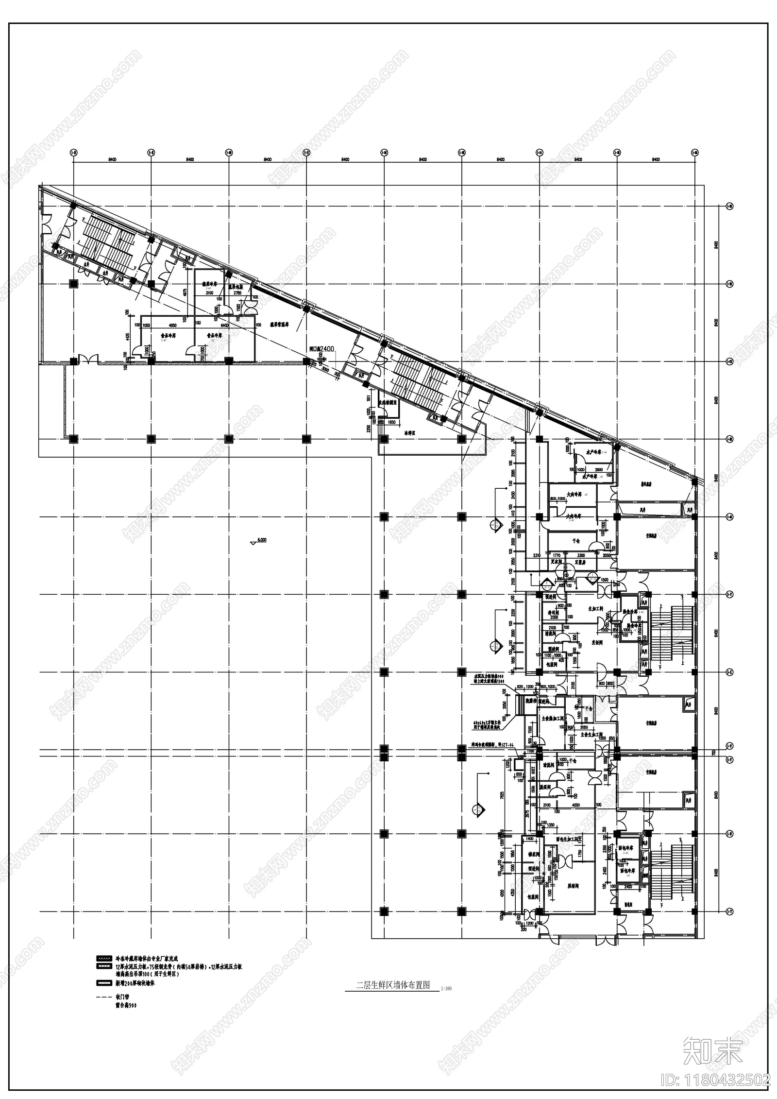 建筑平面图施工图下载【ID:1180432502】