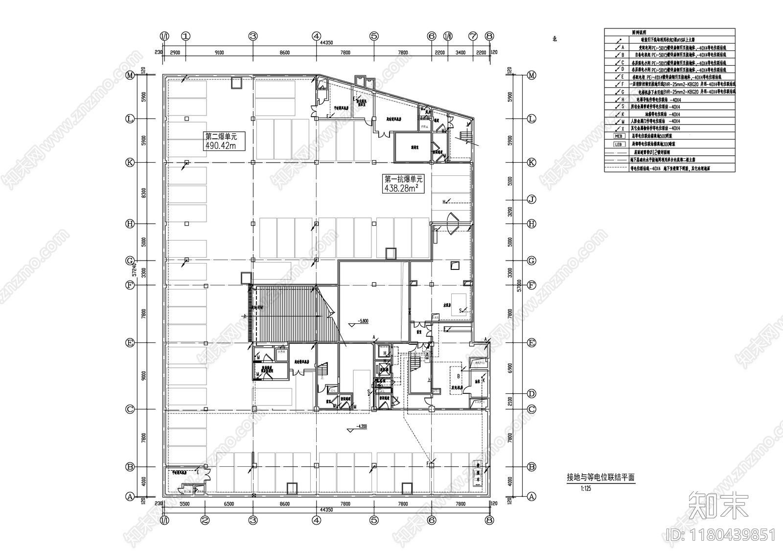 电气图cad施工图下载【ID:1180439851】