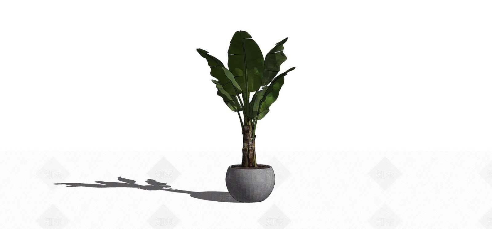 盆栽SU模型下载【ID:1180441977】