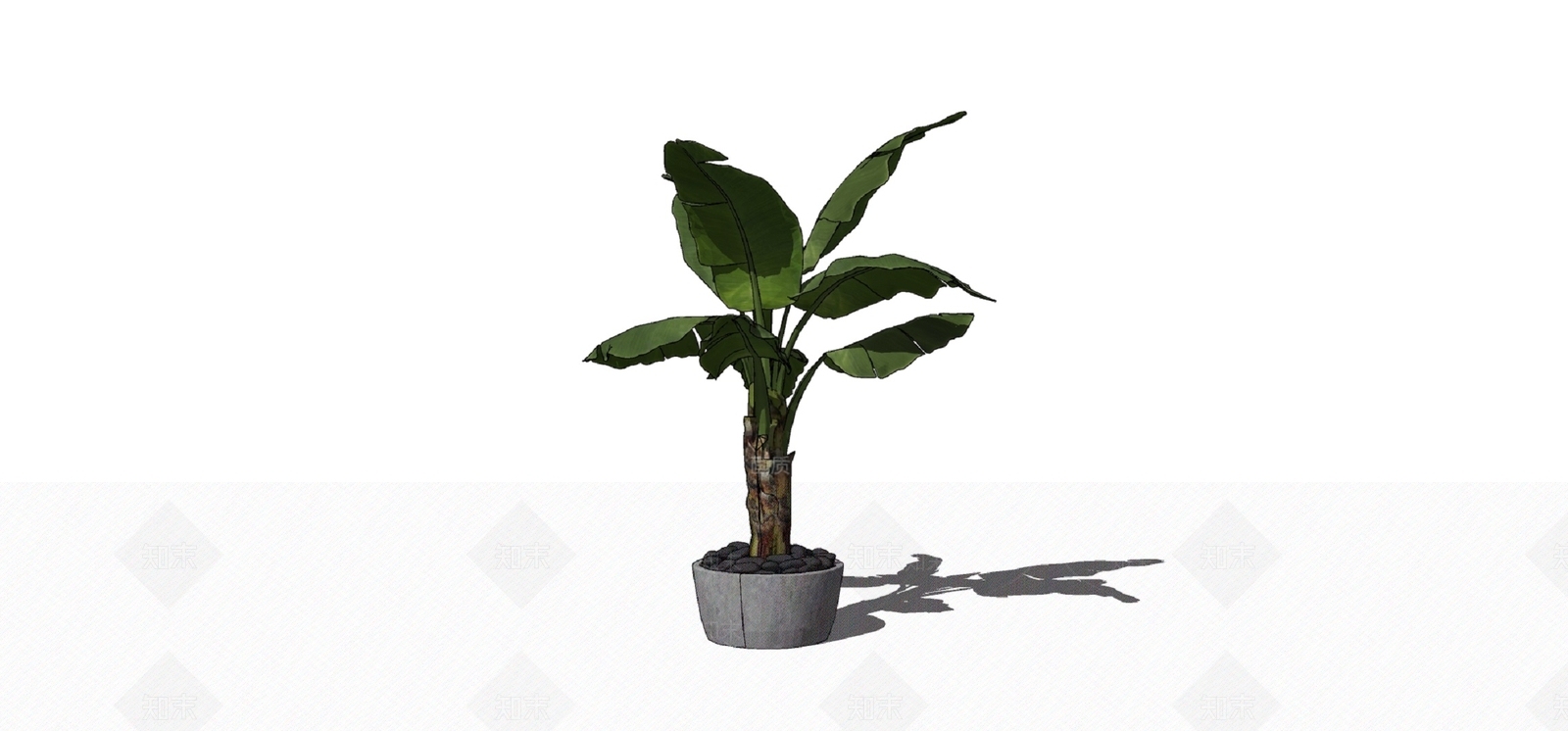 盆栽SU模型下载【ID:1180442024】