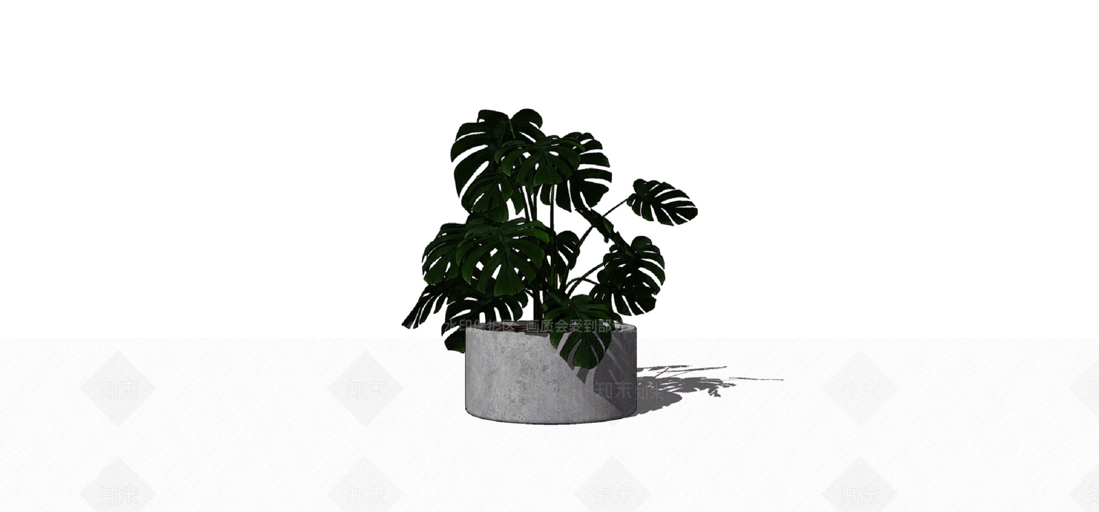 盆栽SU模型下载【ID:1180442057】