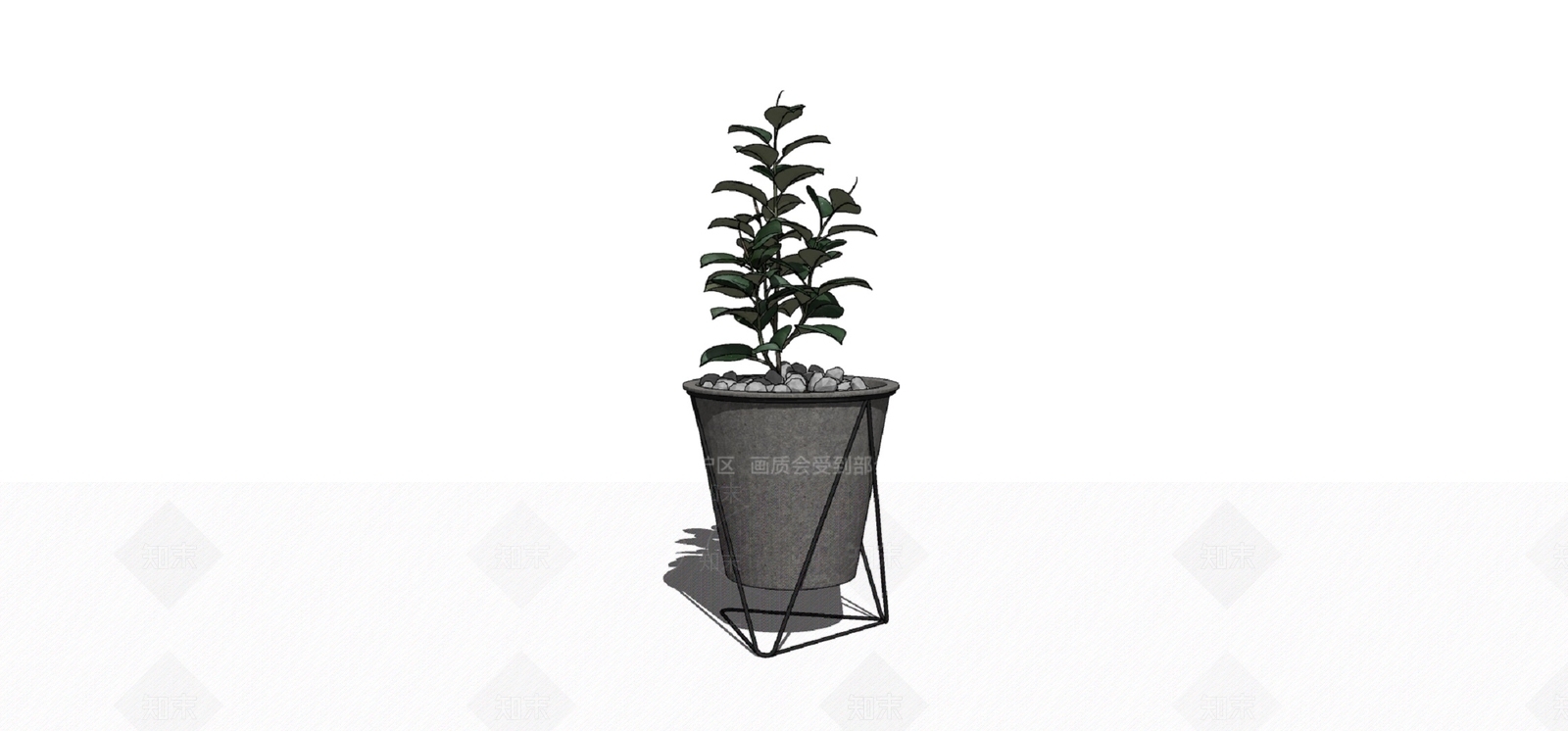 盆栽SU模型下载【ID:1180442172】