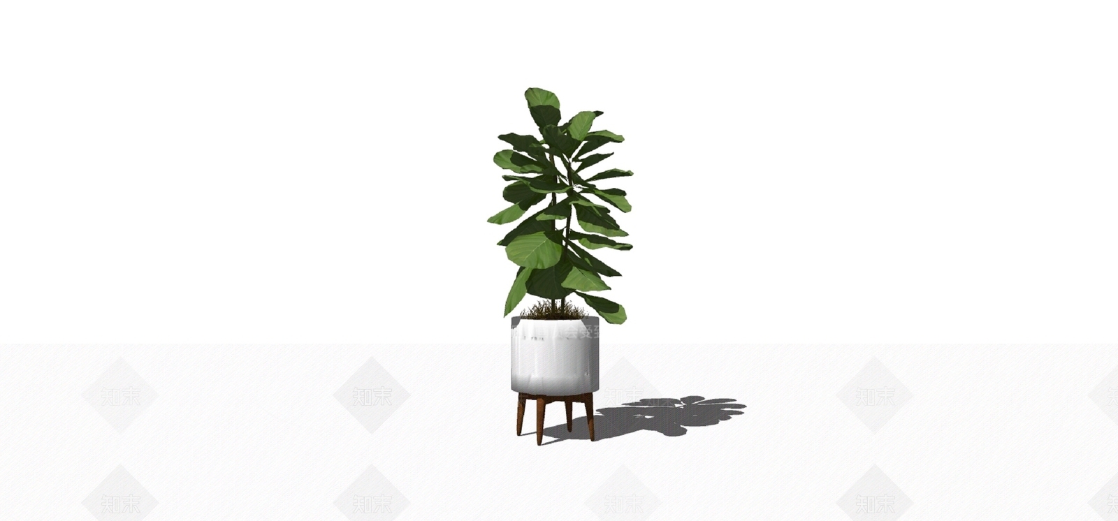 盆栽SU模型下载【ID:1180442399】