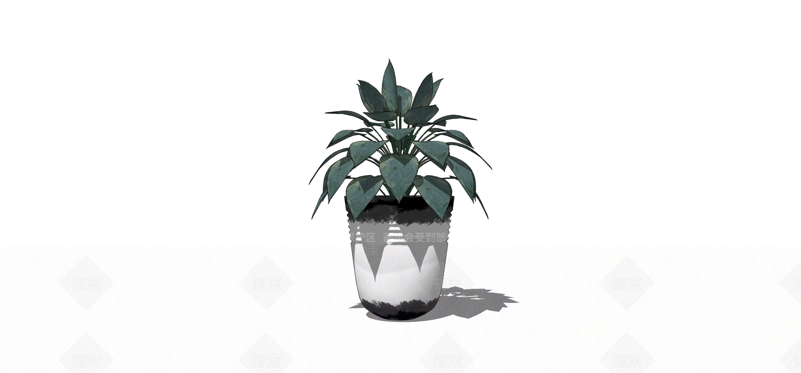 盆栽SU模型下载【ID:1180442641】
