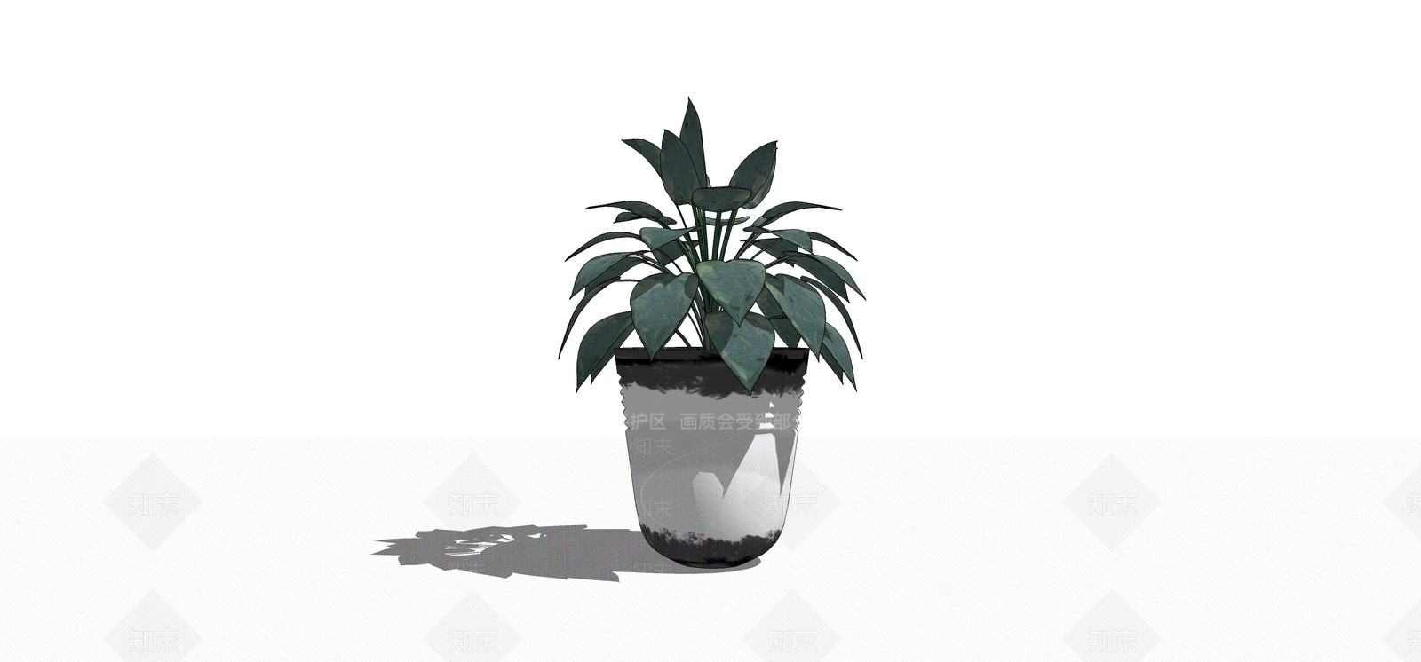 盆栽SU模型下载【ID:1180442641】