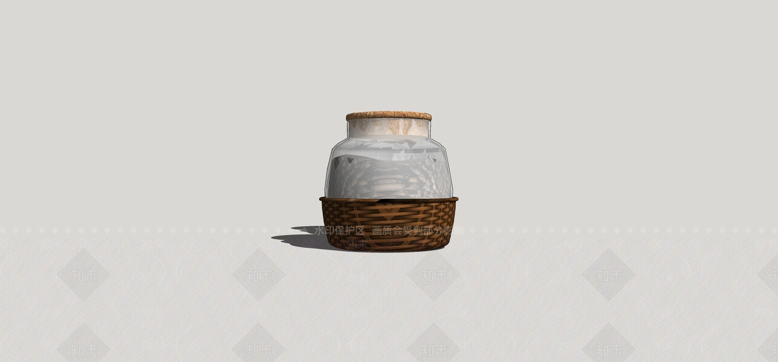 厨房用品组合SU模型下载【ID:1180443113】