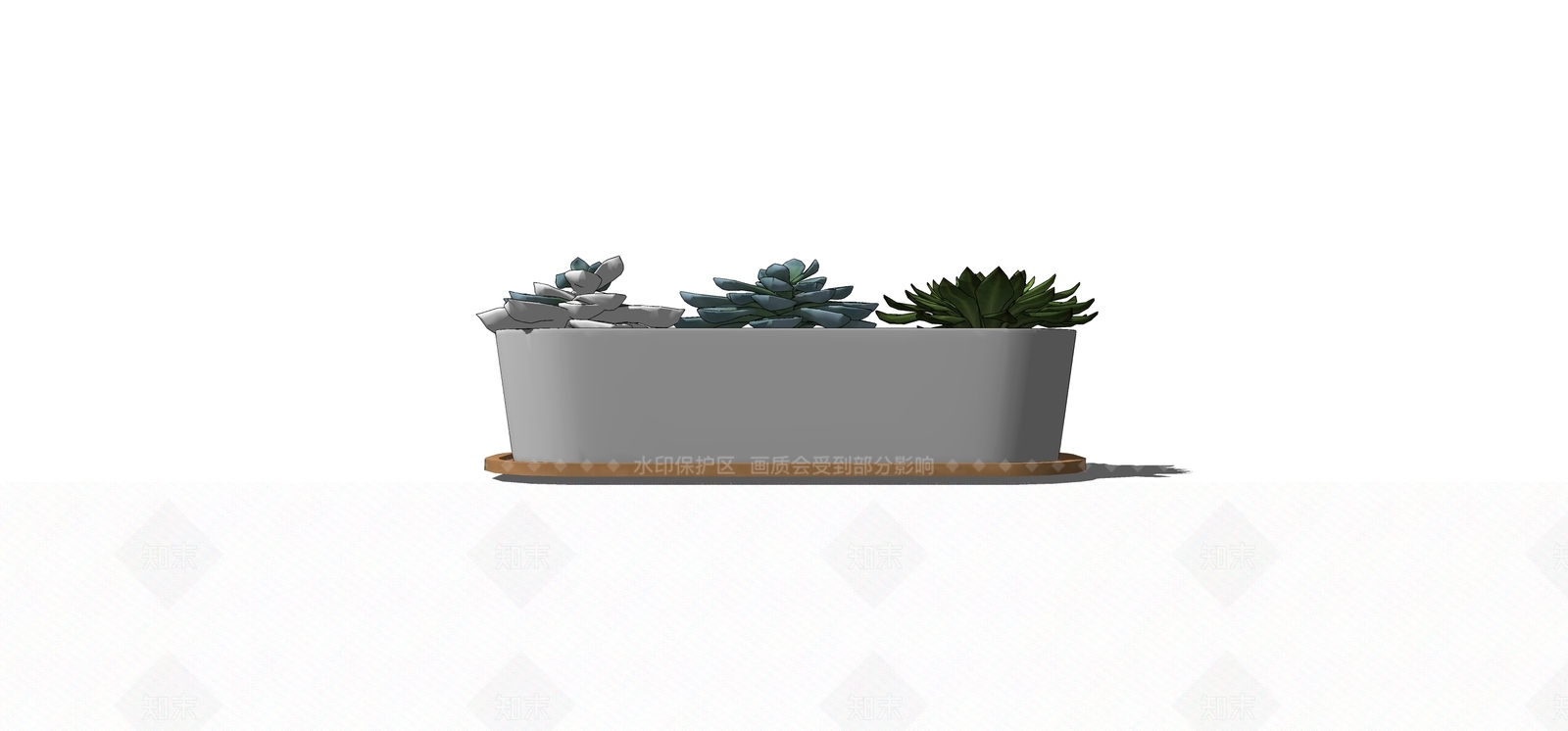 多肉植物SU模型下载【ID:1180443413】