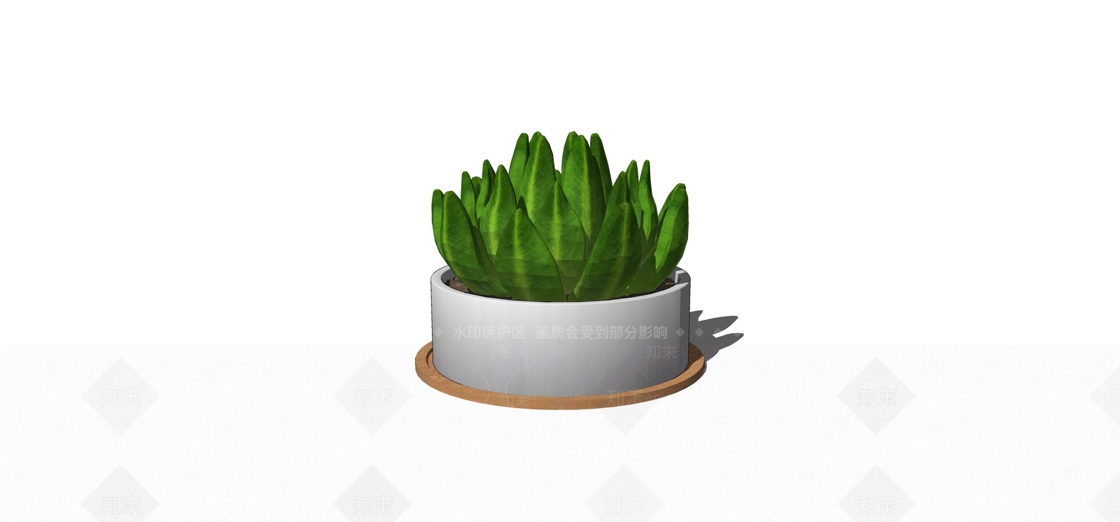 多肉植物SU模型下载【ID:1180443435】