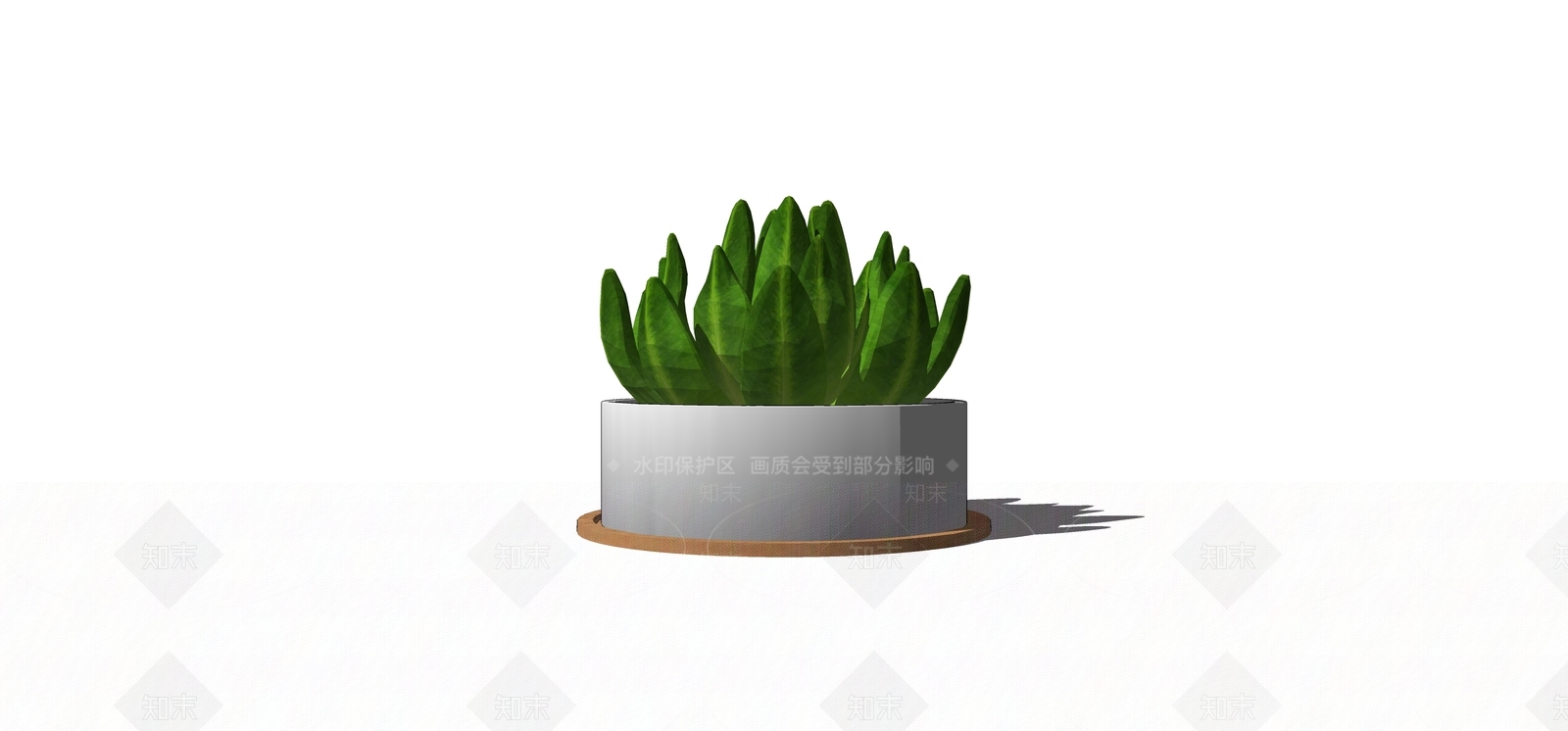 多肉植物SU模型下载【ID:1180443435】