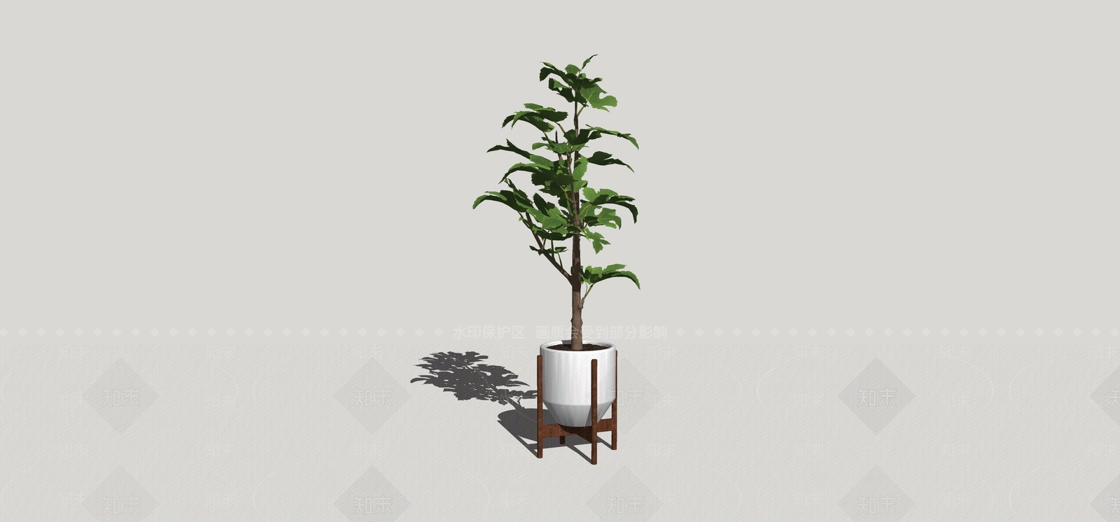 盆栽SU模型下载【ID:1180443640】