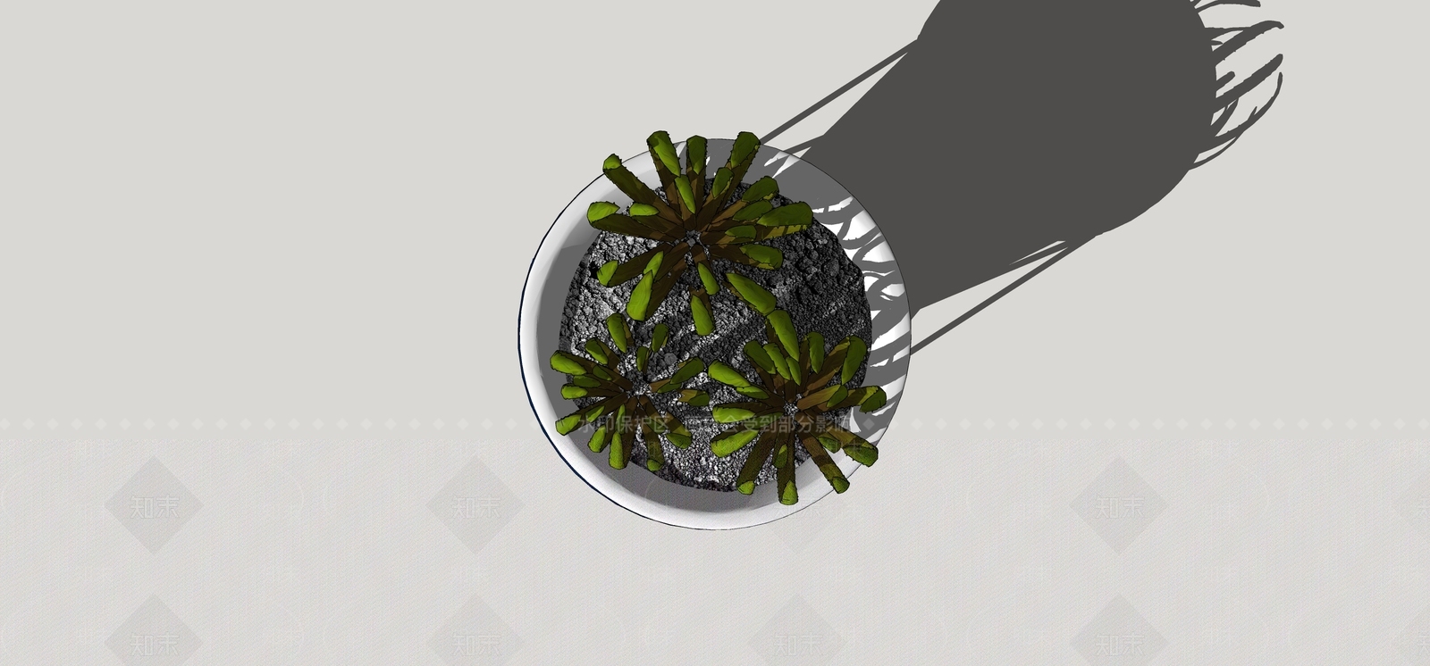 盆栽SU模型下载【ID:1180443895】