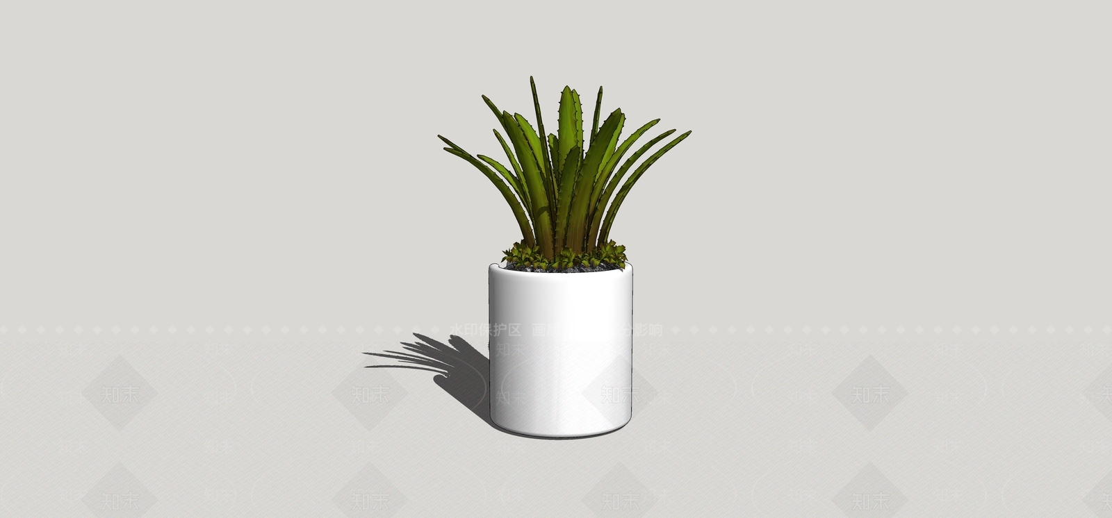 盆栽SU模型下载【ID:1180443904】