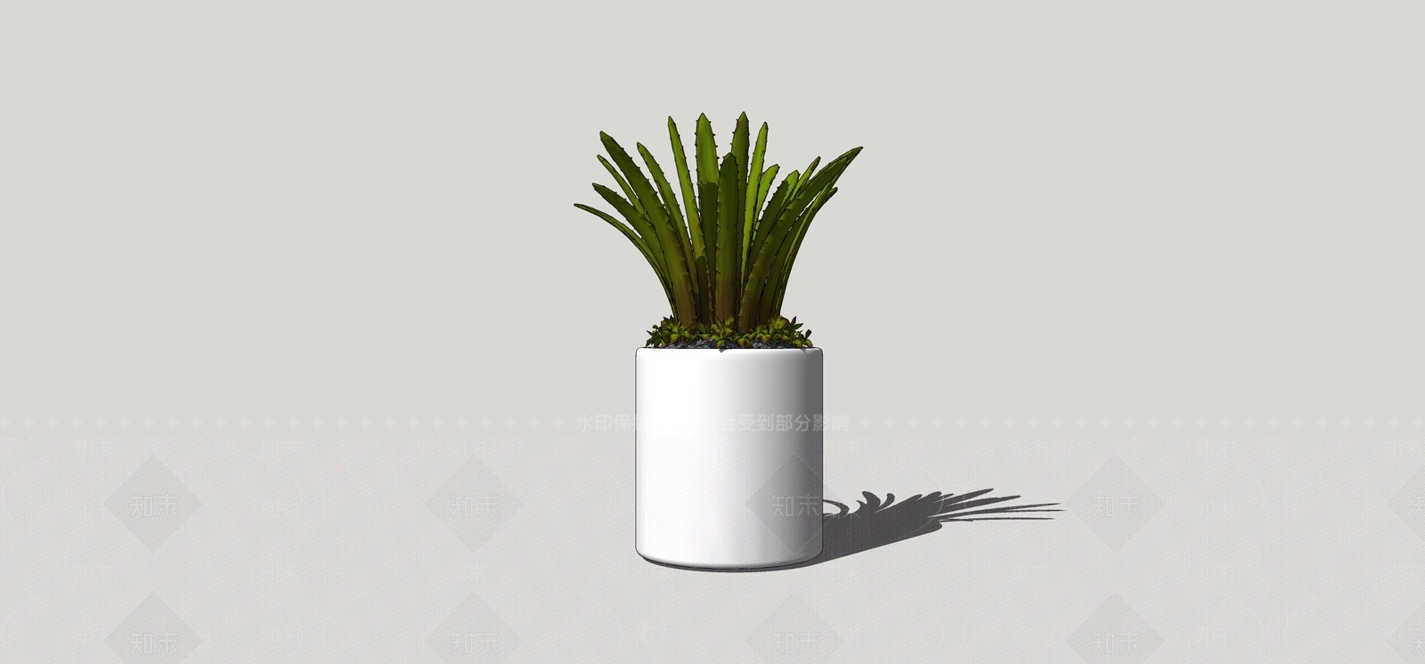 盆栽SU模型下载【ID:1180443904】