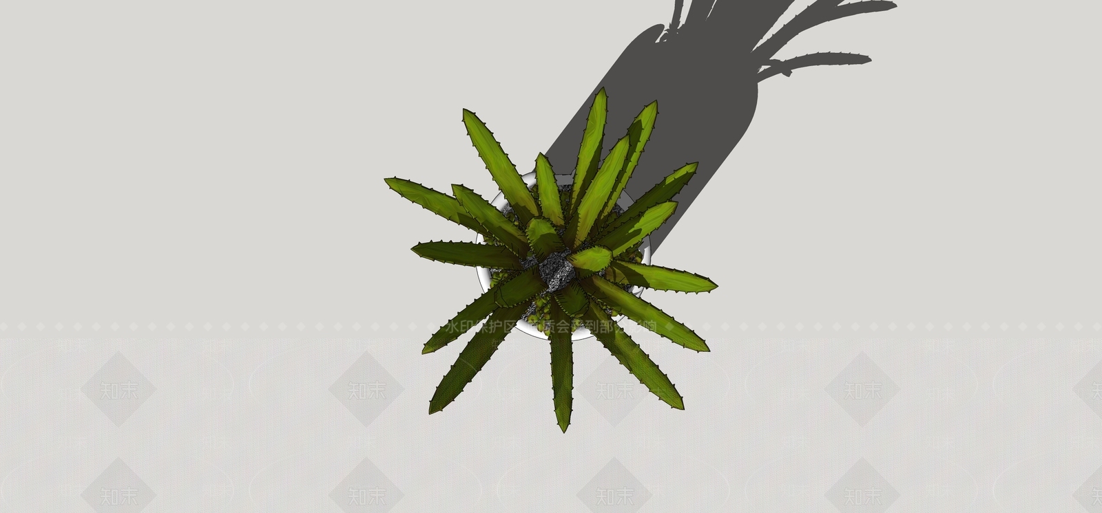 盆栽SU模型下载【ID:1180443904】