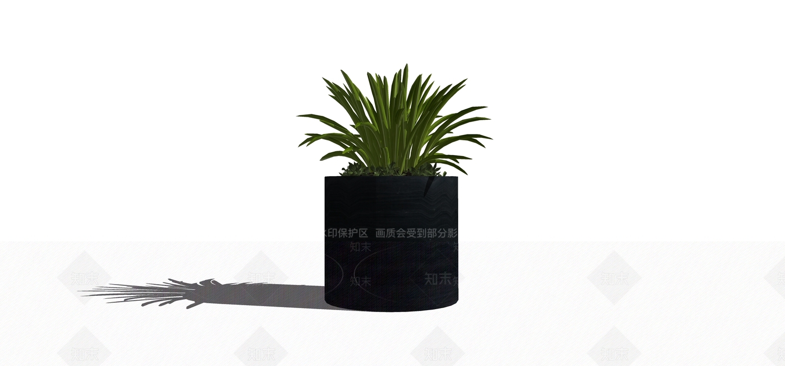 盆栽SU模型下载【ID:1180444186】