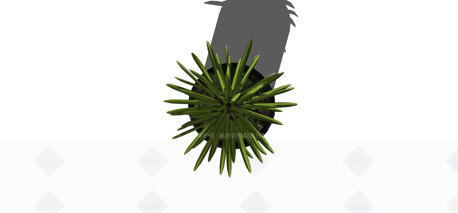盆栽SU模型下载【ID:1180444186】