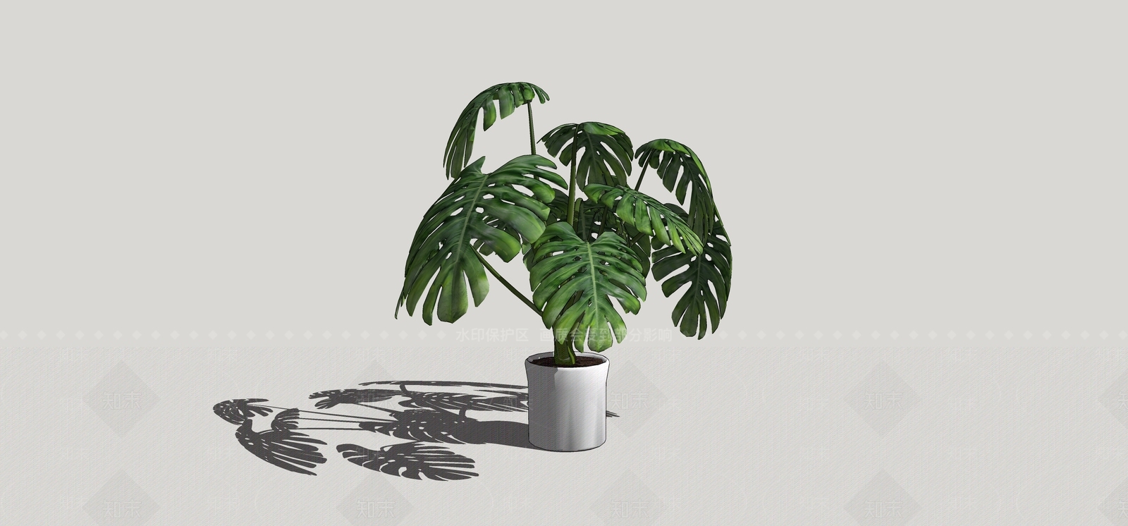 盆栽SU模型下载【ID:1180444453】
