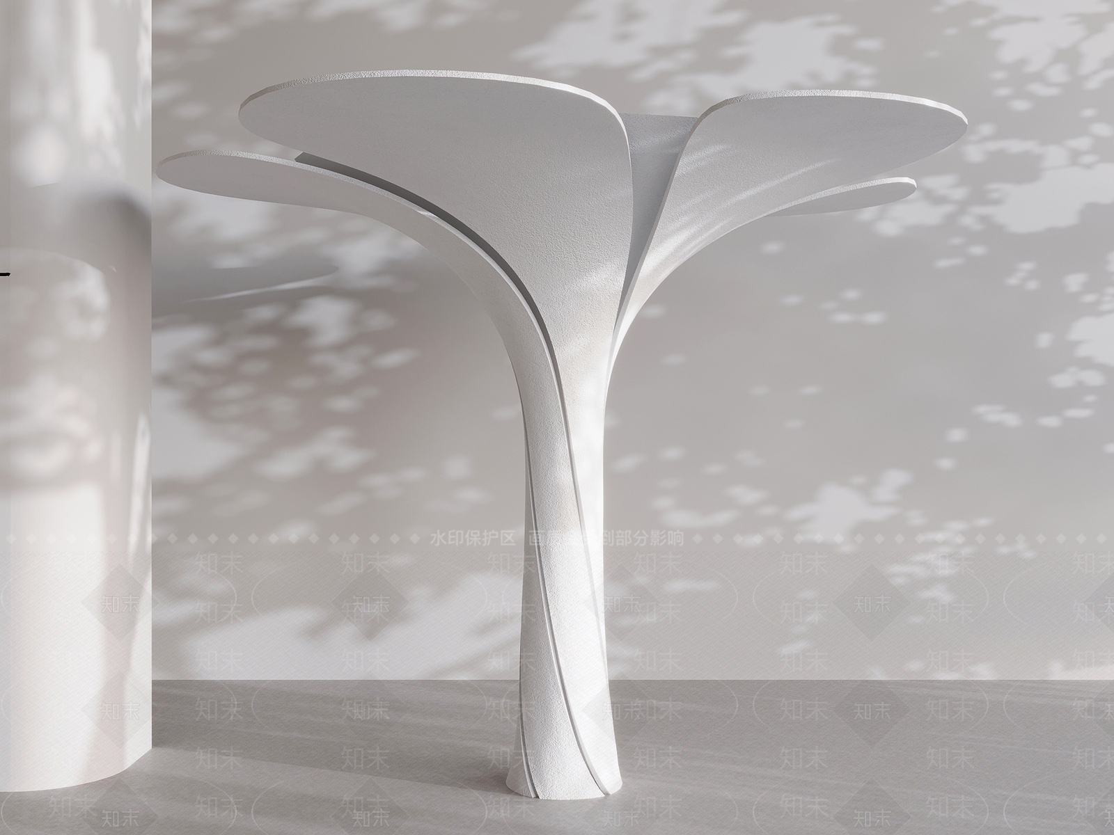 新中式柱子3D模型下载【ID:1180446419】