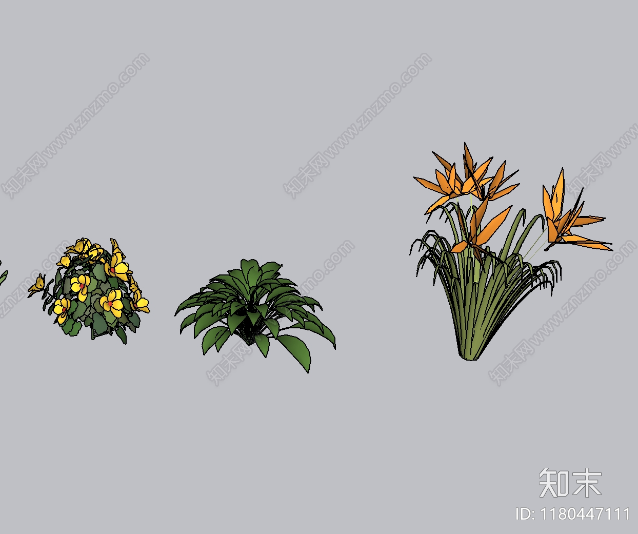 花草SU模型下载【ID:1180447111】