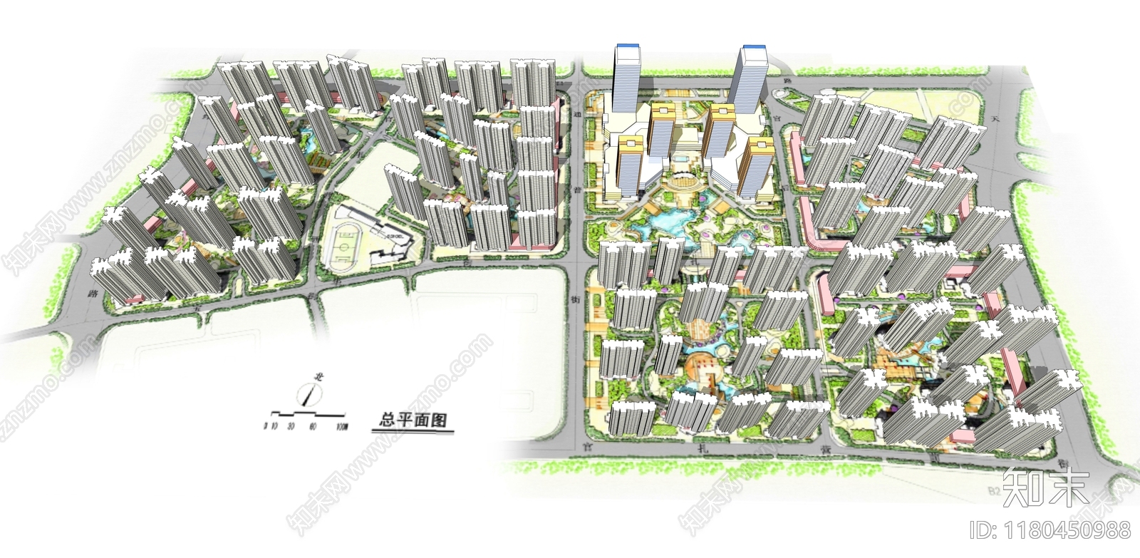 现代简模规划SU模型下载【ID:1180450988】