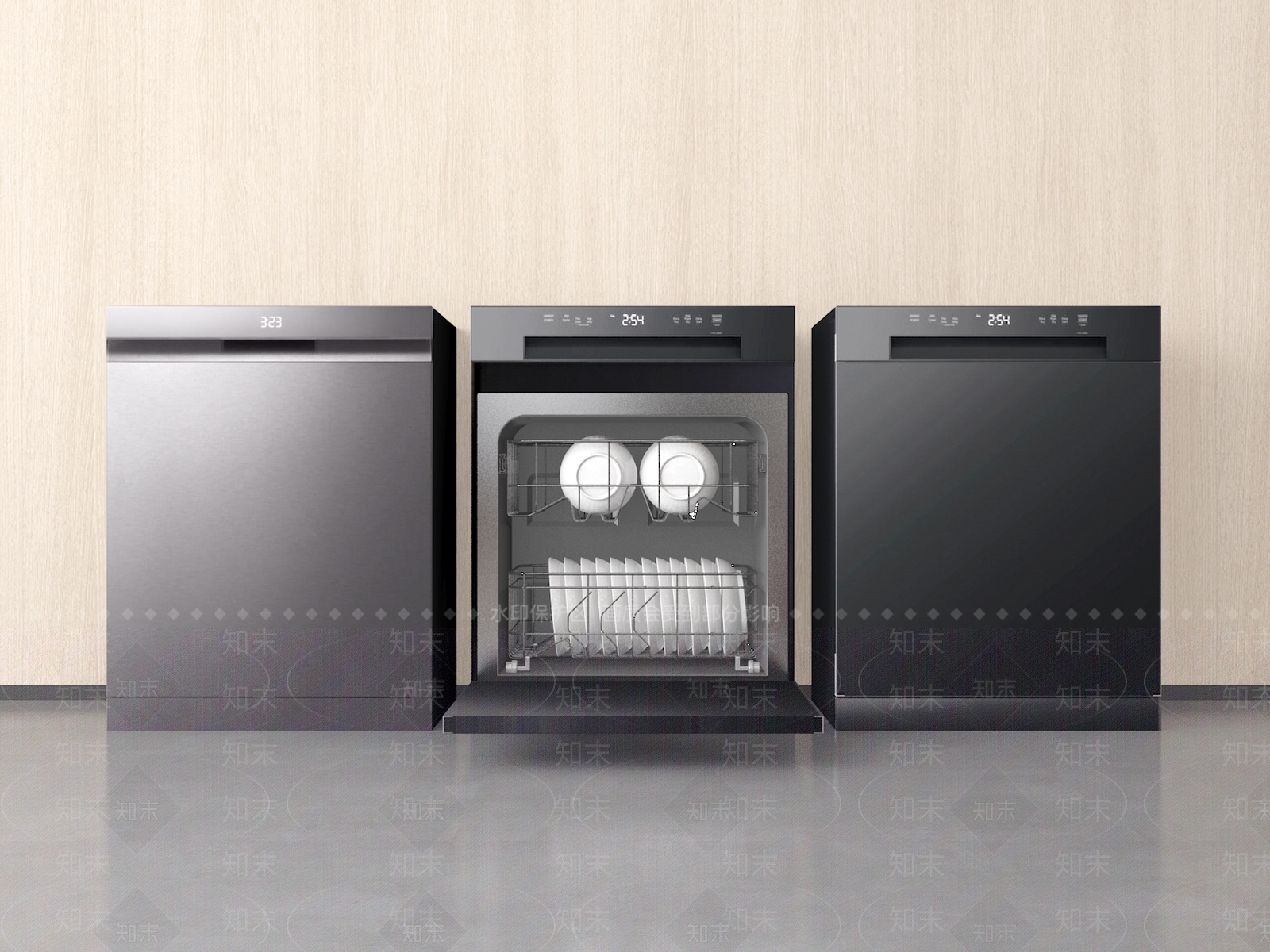 洗碗机SU模型下载【ID:1180458704】