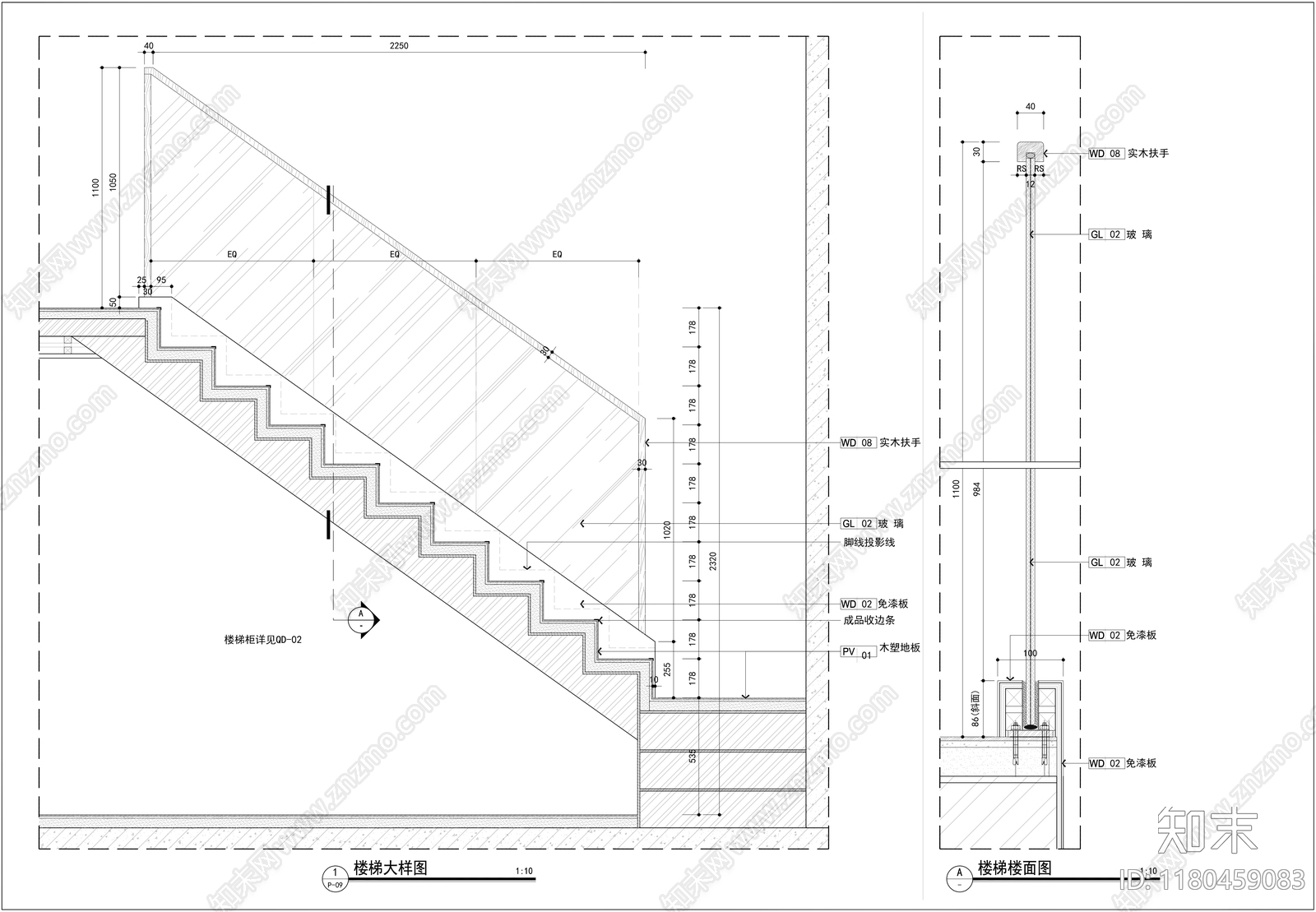 现代公寓施工图下载【ID:1180459083】