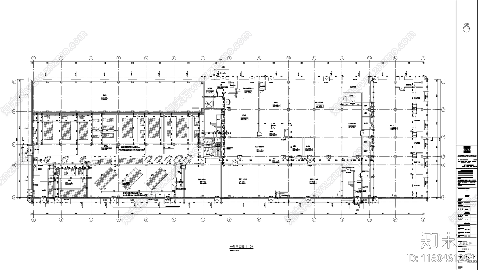 现代其他公共建筑施工图下载【ID:1180461284】