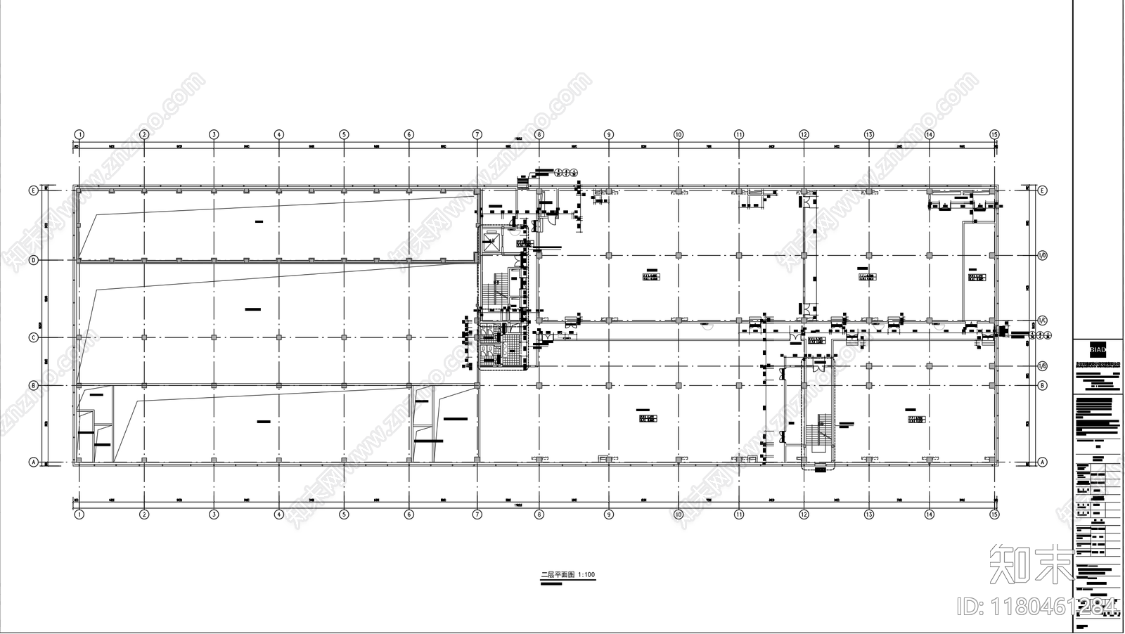 现代其他公共建筑施工图下载【ID:1180461284】