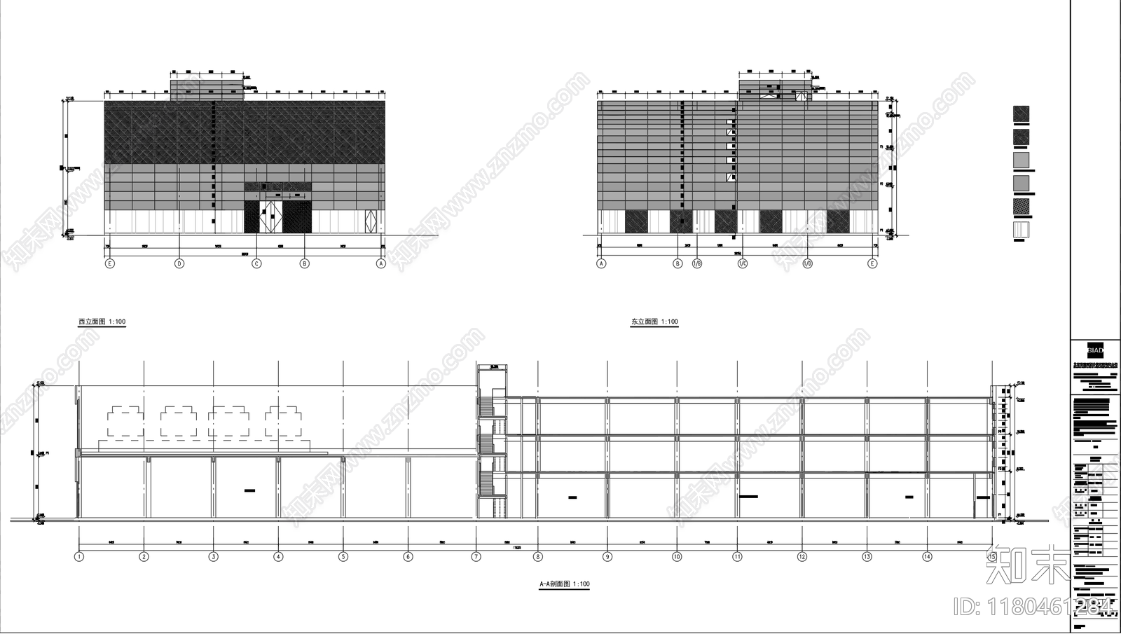 现代其他公共建筑施工图下载【ID:1180461284】