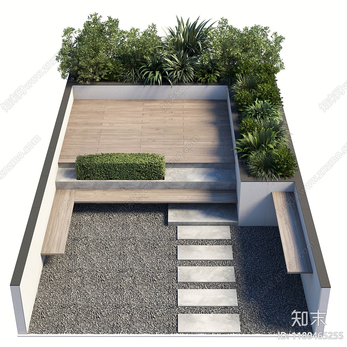 现代乡村景观3D模型下载【ID:1180465255】