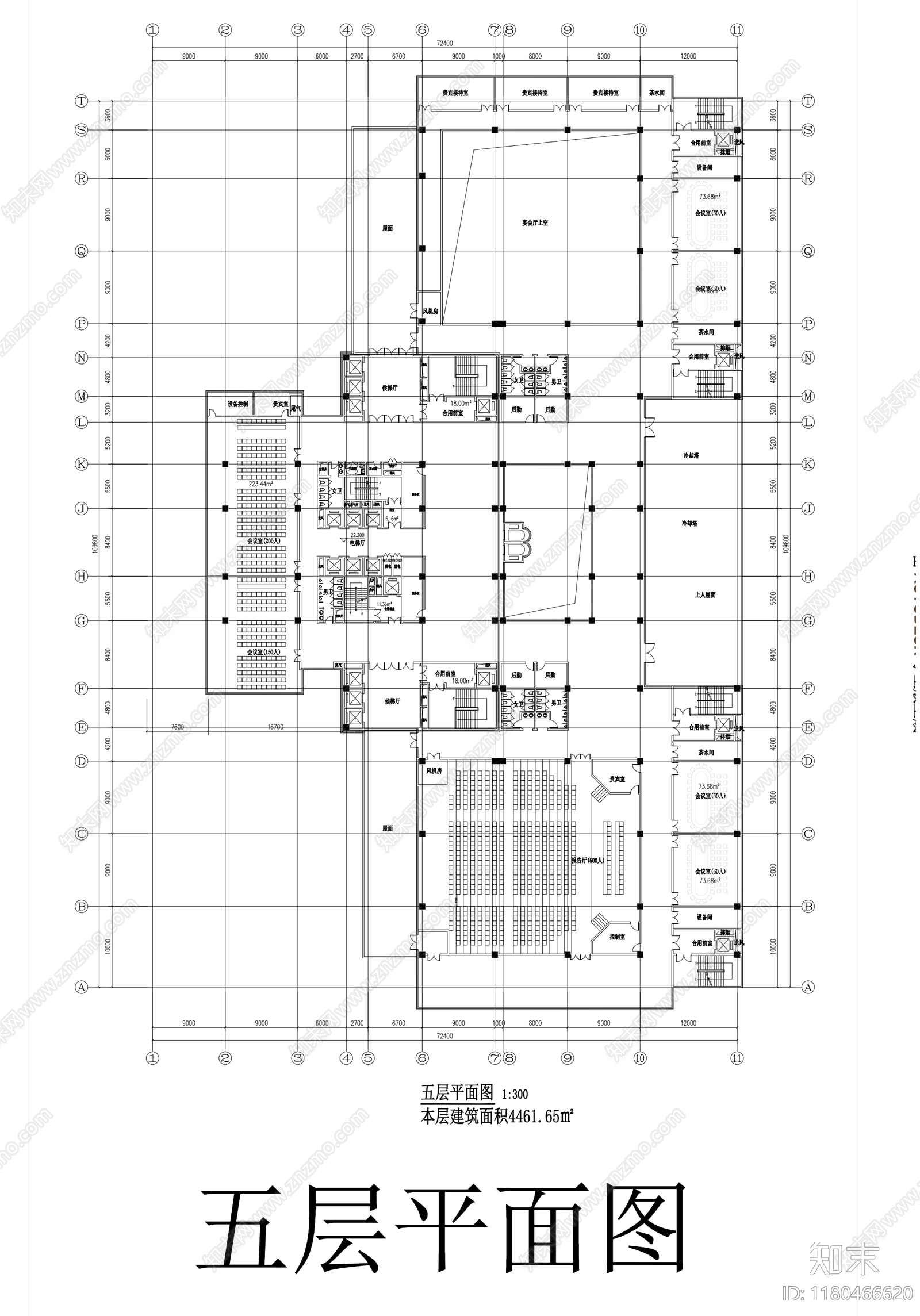 现代产业园建筑施工图下载【ID:1180466620】