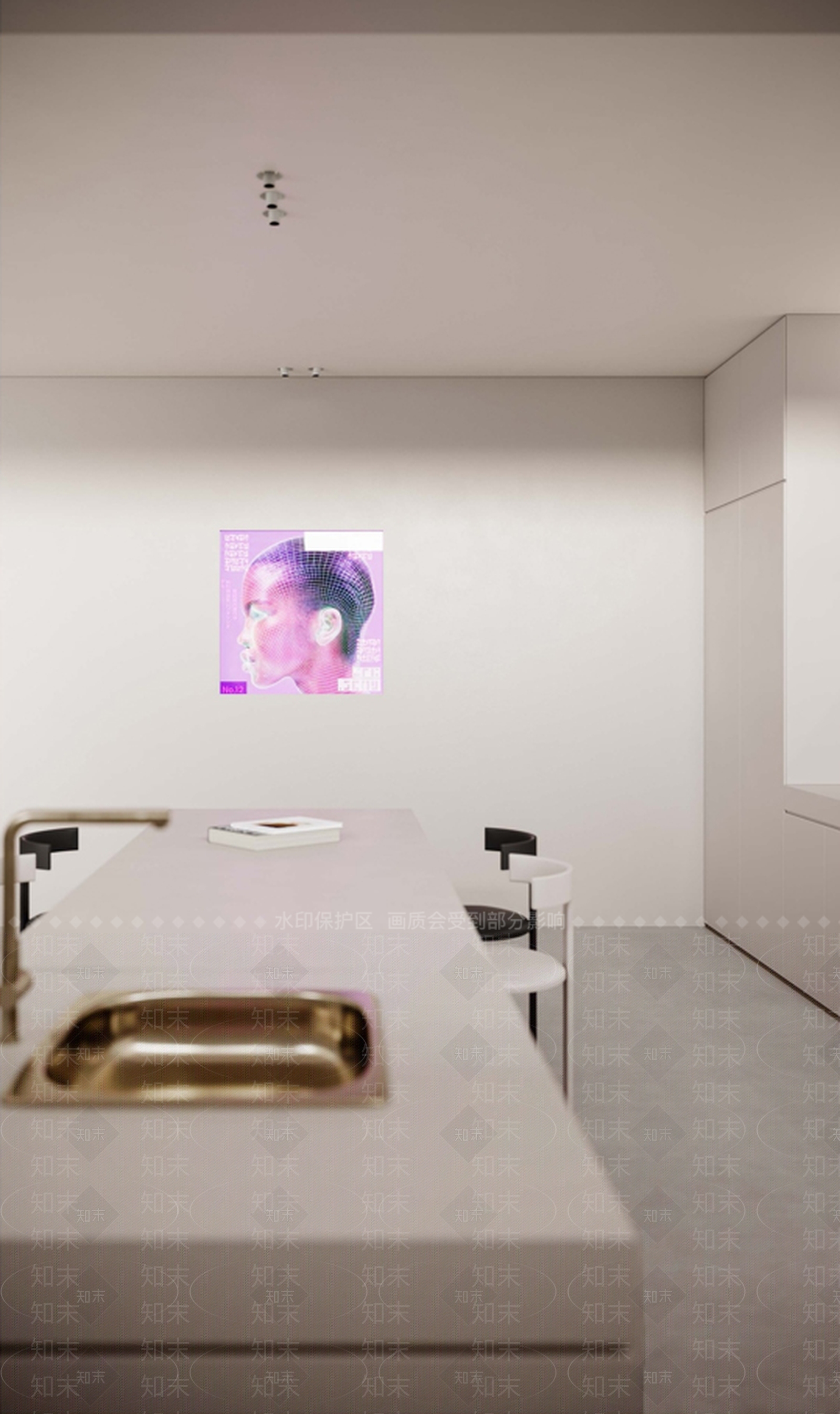 现代雕花3D模型下载【ID:1180467712】