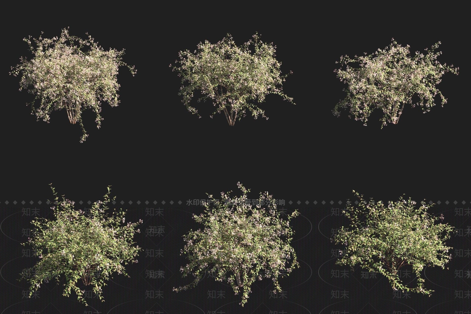 灌木3D模型下载【ID:1180474916】