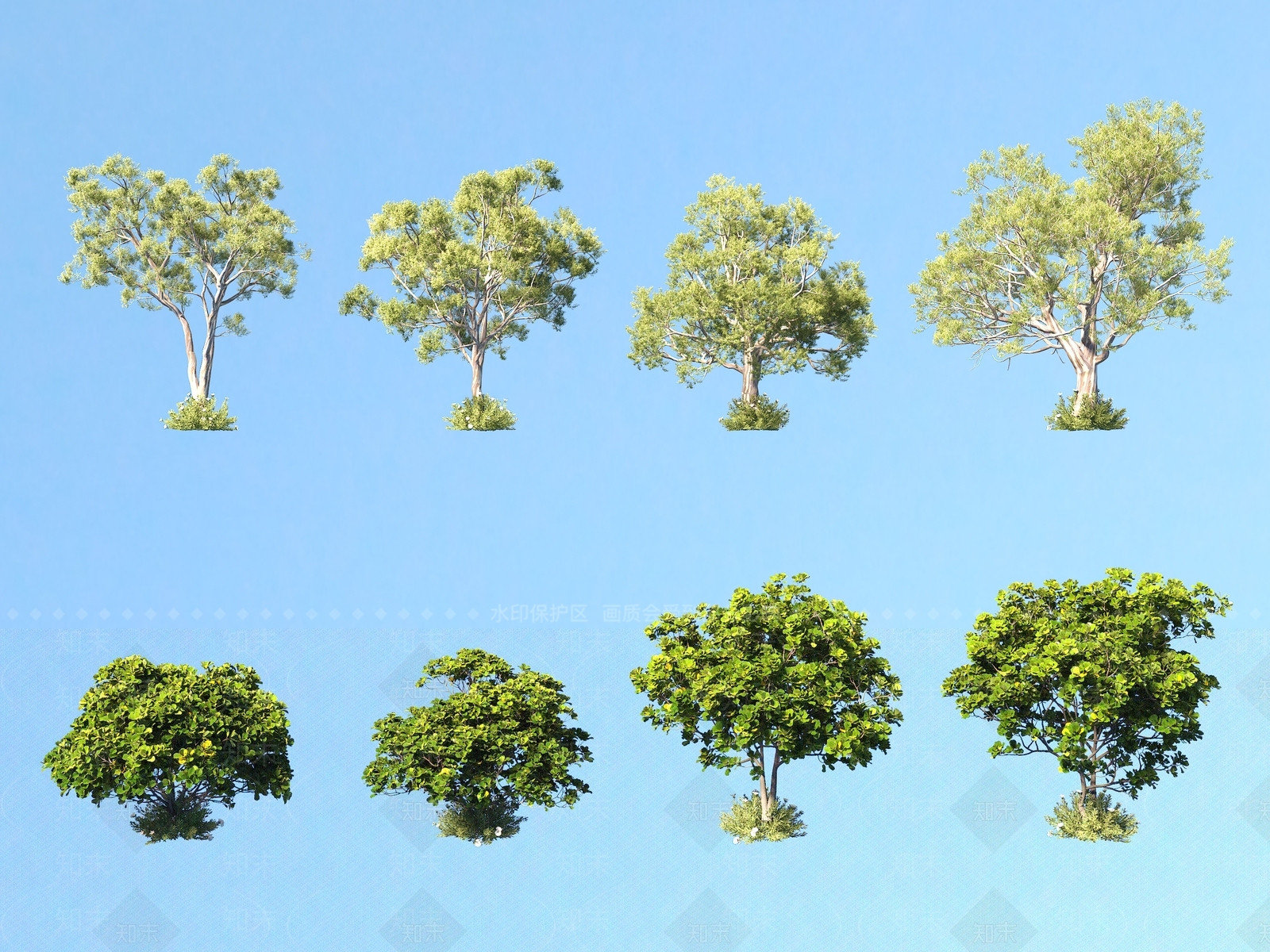 景观树3D模型下载【ID:1180476212】