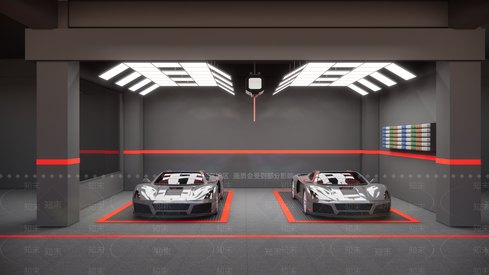 工业汽车4S店SU模型下载【ID:1180478092】