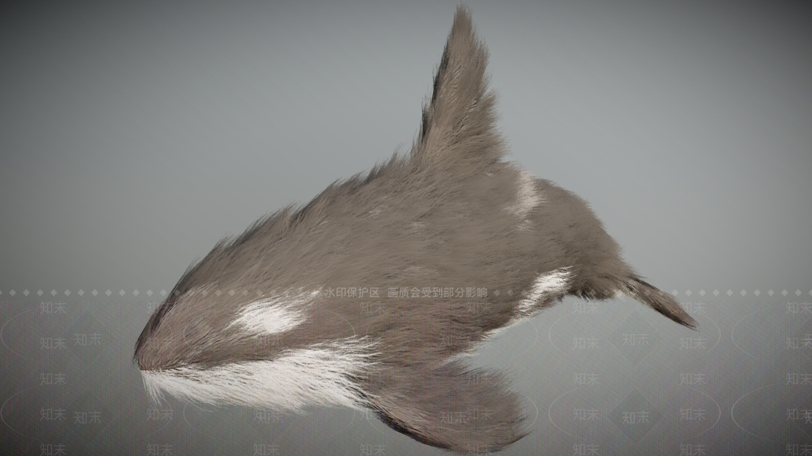 水生类动物3D模型下载【ID:1180492796】