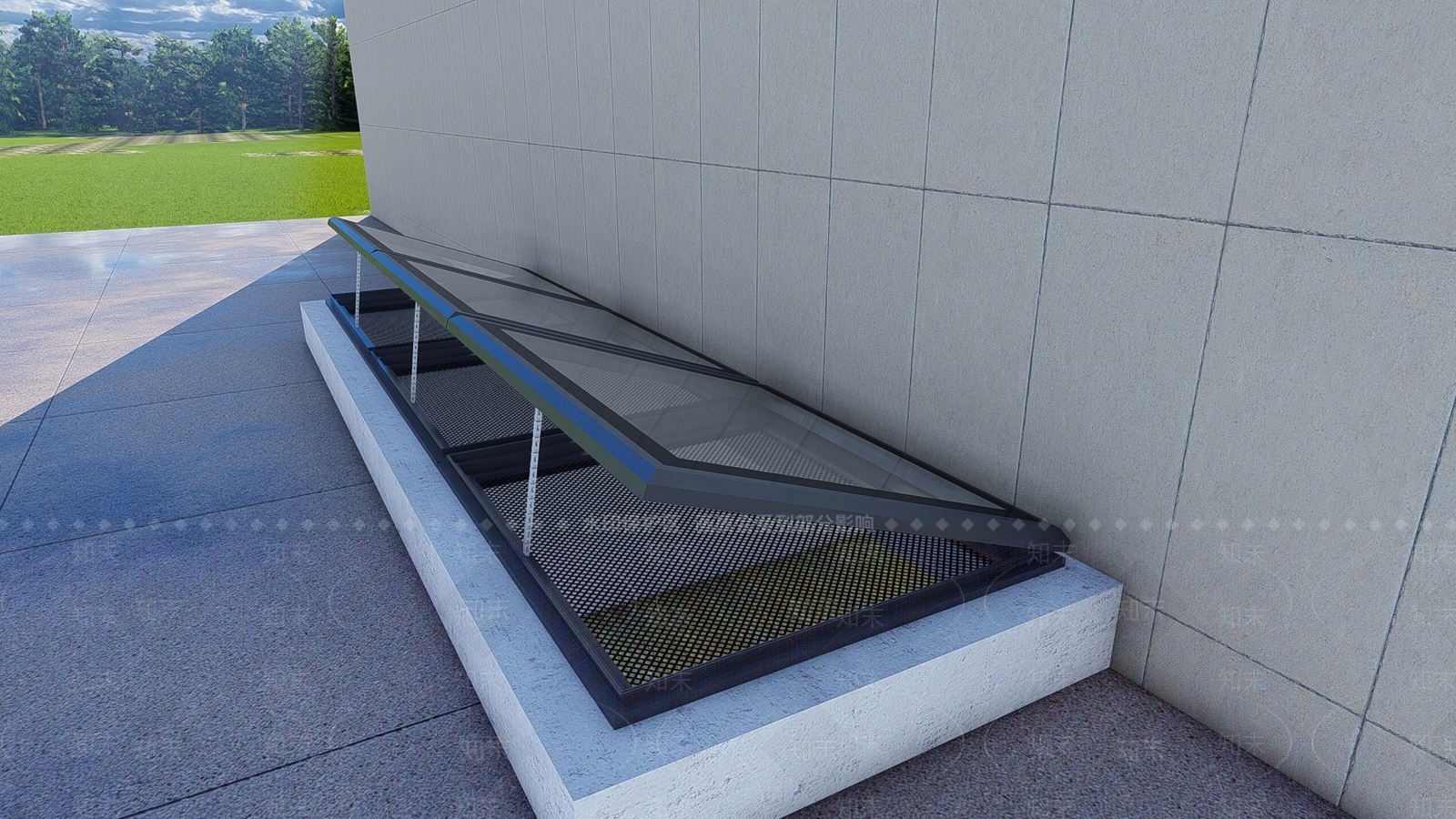 现代别墅SU模型下载【ID:1180505107】