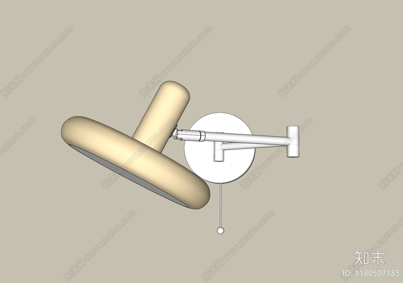 现代北欧壁灯SU模型下载【ID:1180507185】