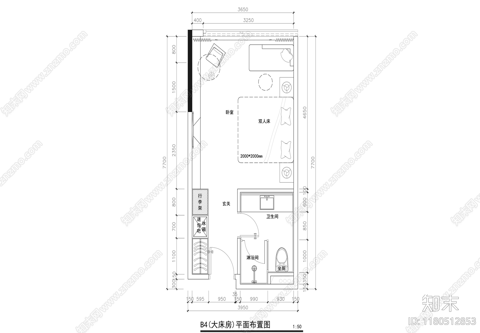 现代酒店施工图下载【ID:1180512853】