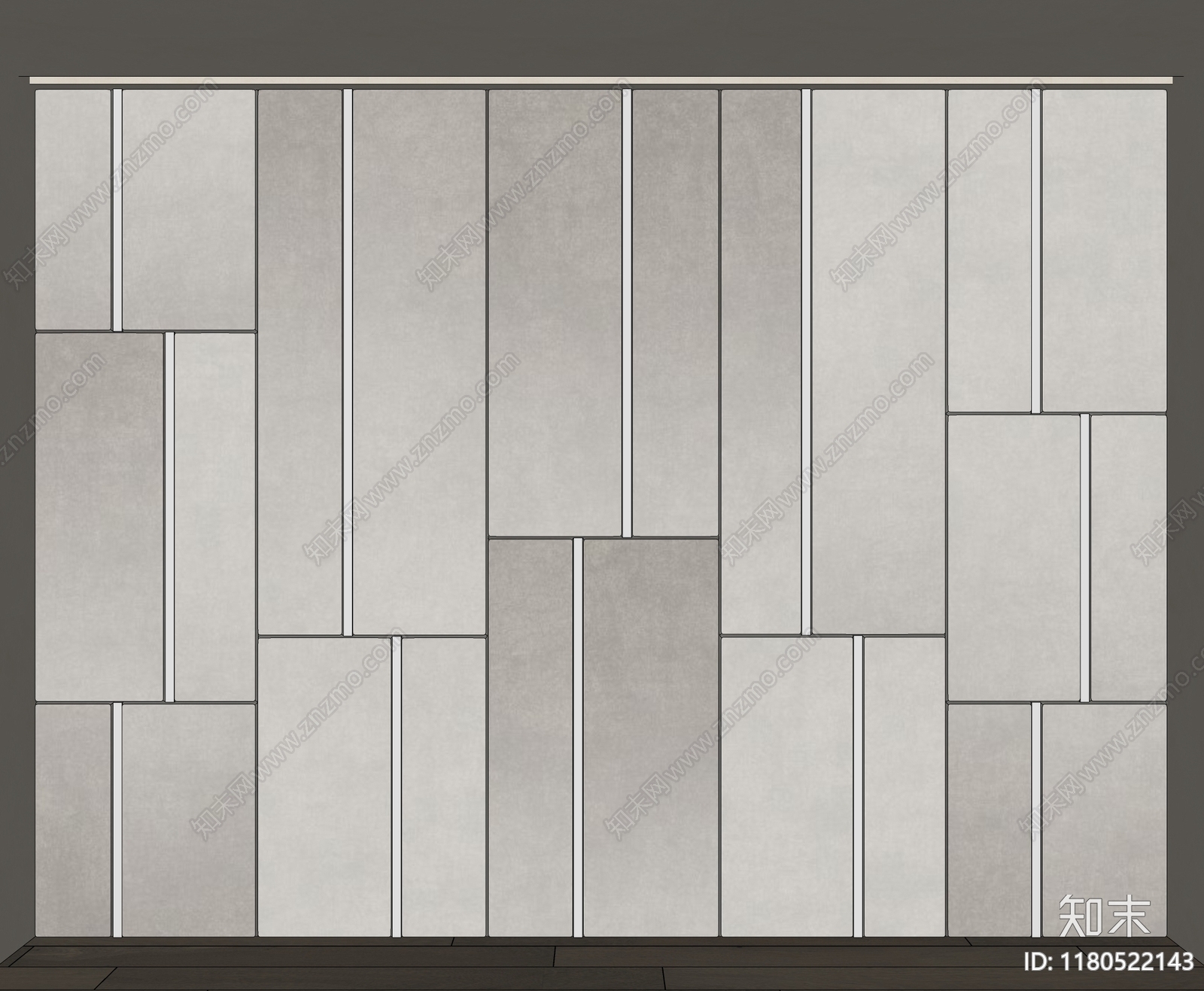 现代简约背景墙SU模型下载【ID:1180522143】